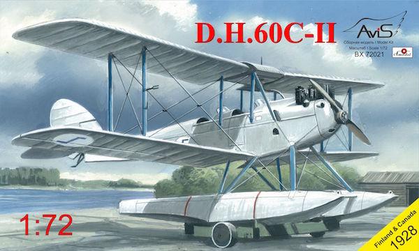 Пластикова модель 1/72 AVIS 72021 Британський двомісний біплан de Havilland DH.60C-II Finland & Canada