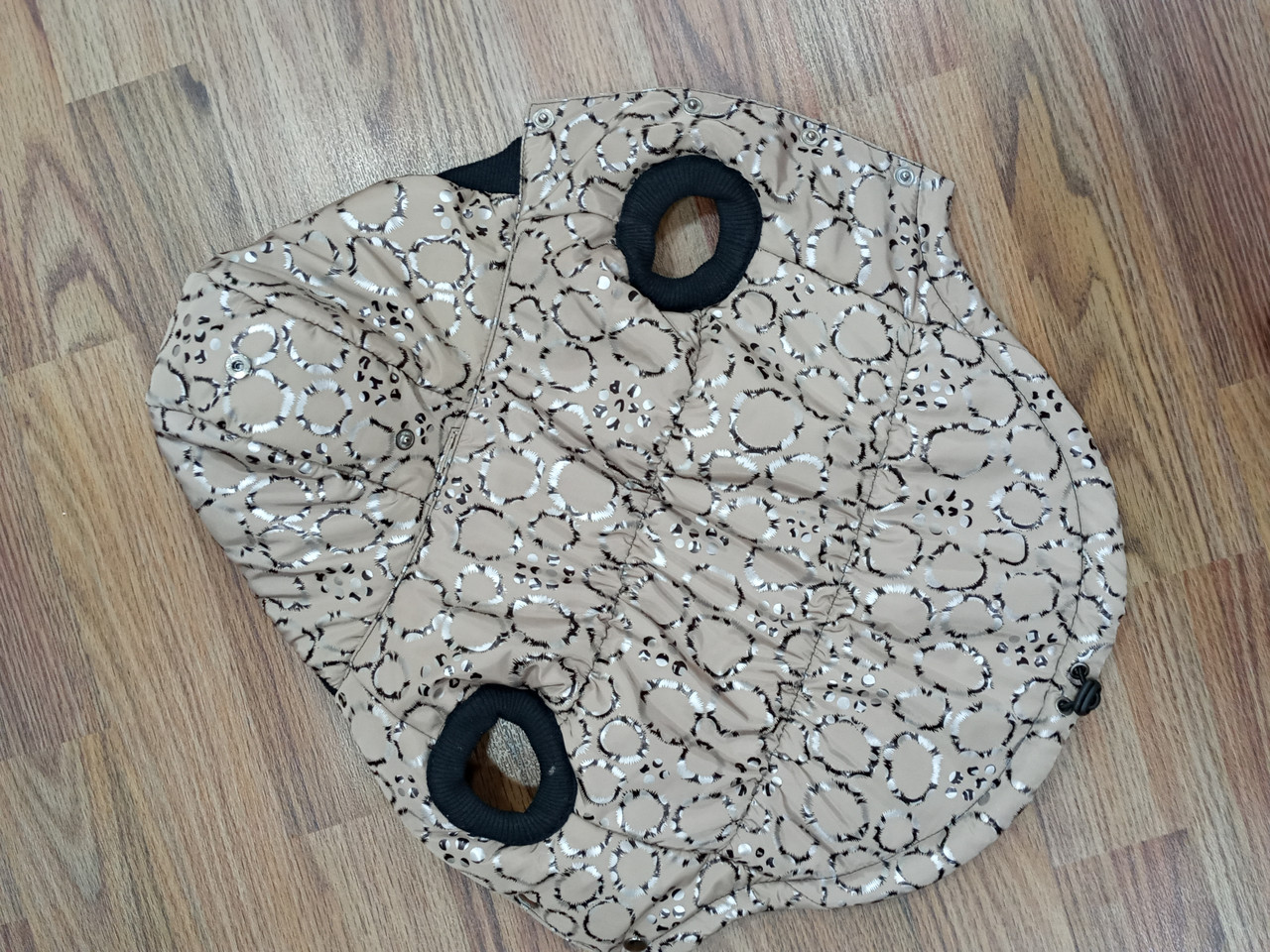 Жилетка зимова для собак "Бела", флісова підкладка ( розмір 6)., фото 1