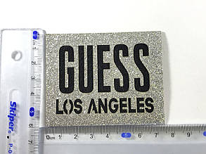 Нашивка Guess 75х60 мм, фото 2