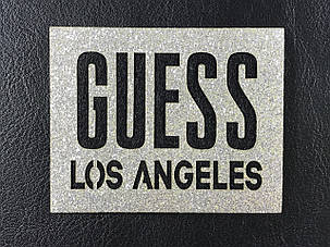 Нашивка Guess 75х60 мм, фото 1