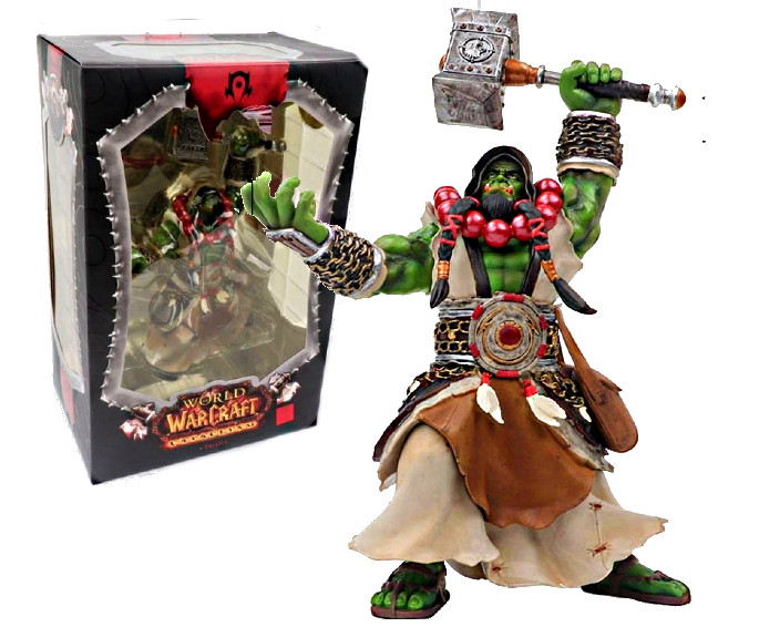Статуя Варкрафт Тралл Шаман Орков DC WOW Thrall The Orc Shamman WOW 21.96