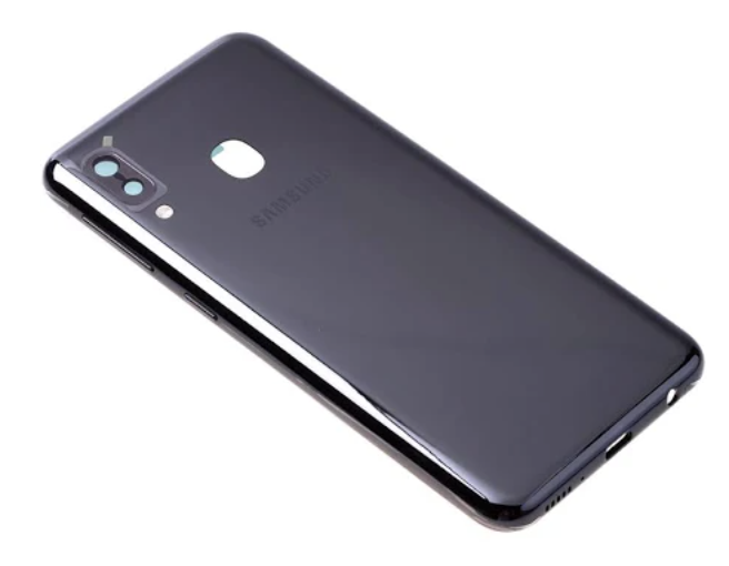 Задня кришка для Samsung A202F Galaxy A20e 2019, чорна, фото 1