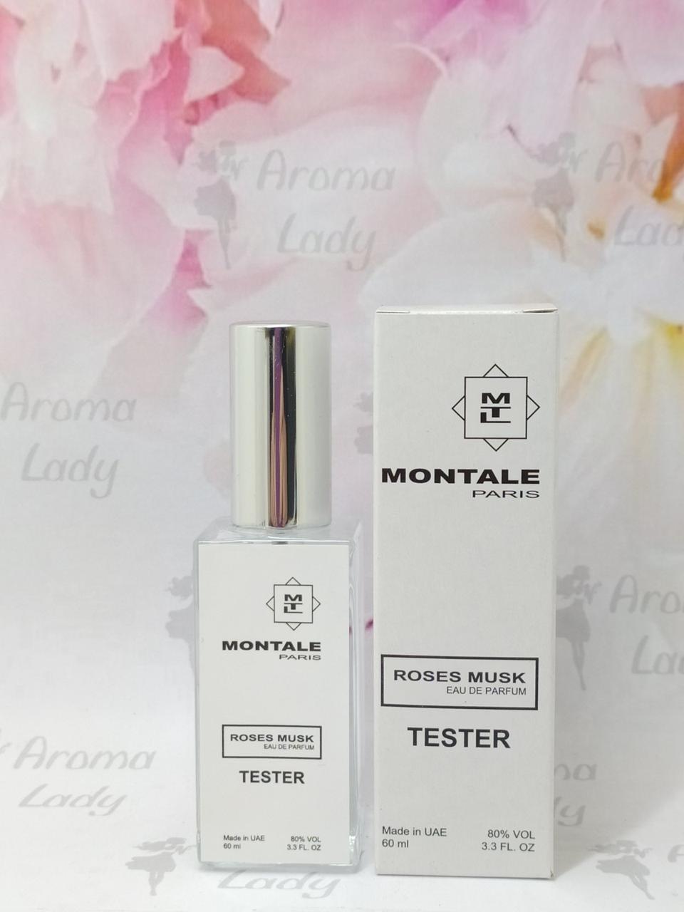 Тестер жіночий Montale Roses Musk (Монталь Роуз Муска) 60 мл, фото 1