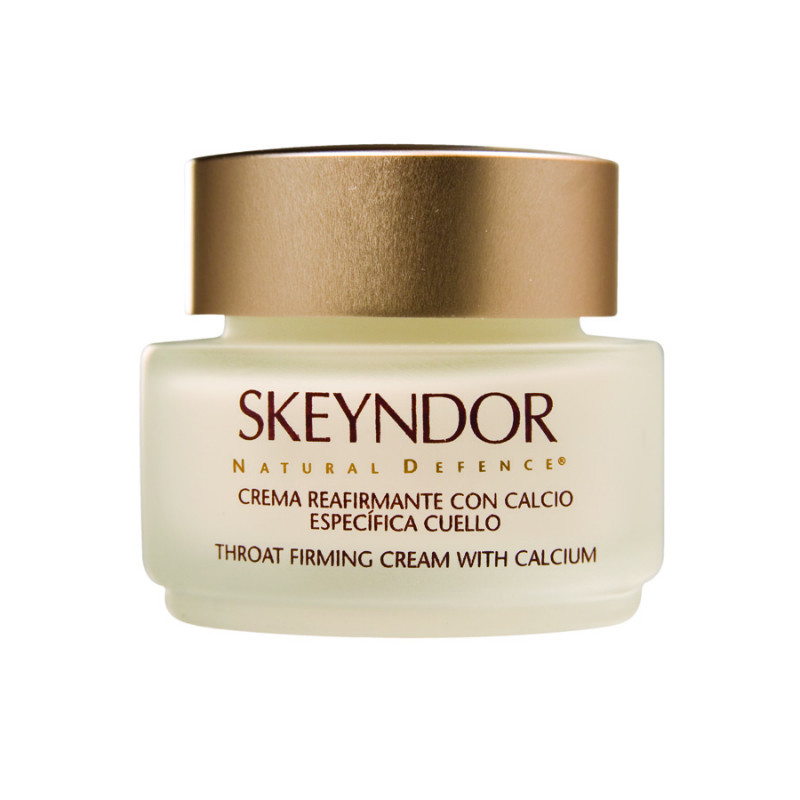 Зміцнювальний крем із кальцієм для шиї та декольте Skeyndor Natural Defence Throat Firming Cream With Calcium