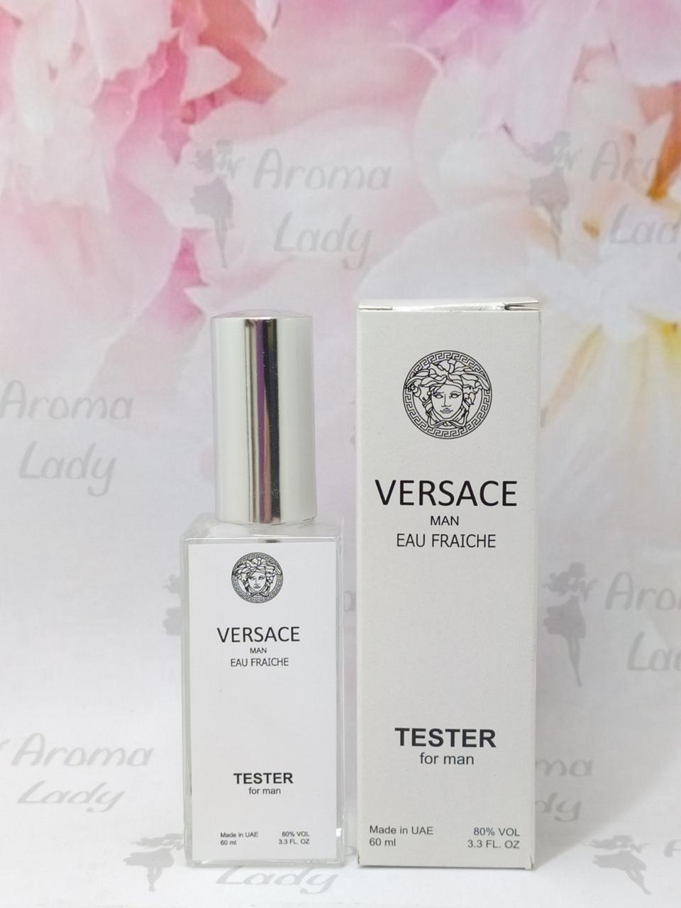Тестер чоловічий Versace Men Eau Fraiche (Версаче Мен Фреш) 60 мл, фото 1