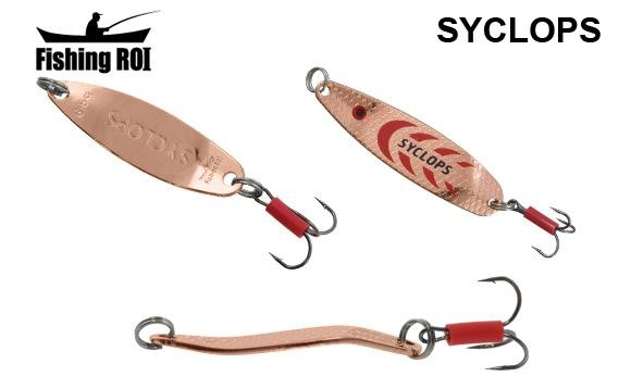 Блешня Fishing ROI Syclops 10гр 6см (SF0401-10-066) Бронза з червоним