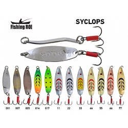 Блешня Fishing ROI Syclops 17гр 8см (SF0401-17-055) Gold Black 1