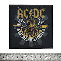 Нашивка AC/DC "Hells Bells" (gonna take you to hell) (CP-003)