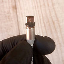 Магнітна зарядка для телефону кабель USB Micro для Android Шнур на магніті Magnet Cable (Справжні фото), фото 2