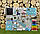Розвиваюча Дошка Бізіборд 50*65 Зі Світлом Бізікуб Дитяча іграшка Busy board, фото 7