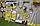 Розвиваюча дошка Бизиборд Модель 50*65 з телефонною трубкою! бізіборд жовтий, фото 8