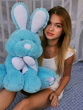 Кролик Роджер 60 см Блакитний