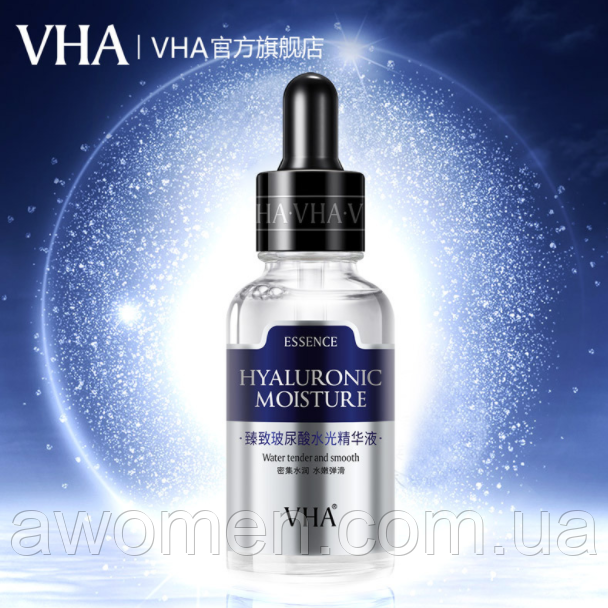 Сироватка для обличчя зволожувальна VHA Hyaluronic Acid 30 ml