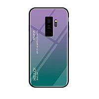 Чохол Samsung Galaxy S9 Plus Gradient Hello Purple Green