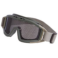 Защитные очки для военных игр пейнтбола и страйкбола оливковые TY-5549: Gsport