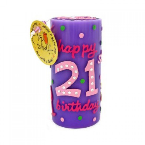 Свічки "21-й День народження"