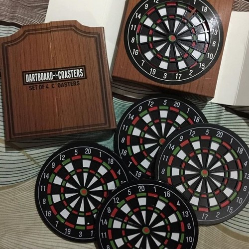 Набор костеров "Dartboard" 4 шт.