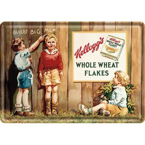 Листівка "kellogg's 3 Kids" Ностальгічне Art (10160)