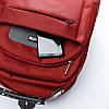 Рюкзак городской з відділенням для ноутбука, Якісний рюкзак, (32х20х48 см BST) Червоний, фото 6