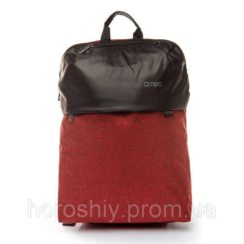 Рюкзак городской з відділенням для ноутбука, Якісний рюкзак, (32х17х47 см Червоний мак BST) Бордо