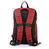Рюкзак городской з відділенням для ноутбука, Якісний рюкзак, (32х17х47 см Червоний мак BST) Бордо, фото 3