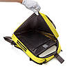 Рюкзак городской з відділенням для ноутбука, Якісний рюкзак, (29х12х45 см Сонце BST) Жовтий, фото 3