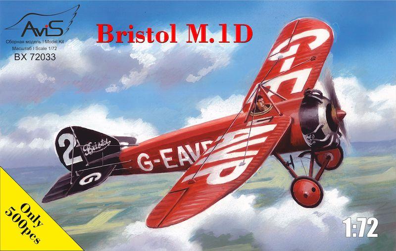 Пластикова модель 1/72 AVIS 72033 Британський винищувач Bristol M1D