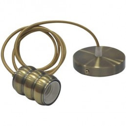 Світильник підвісний "GAUSS" Е27 бронза