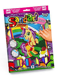 Фреска з кольорового піску SAND ART Danko Toys Поні SA-02-08