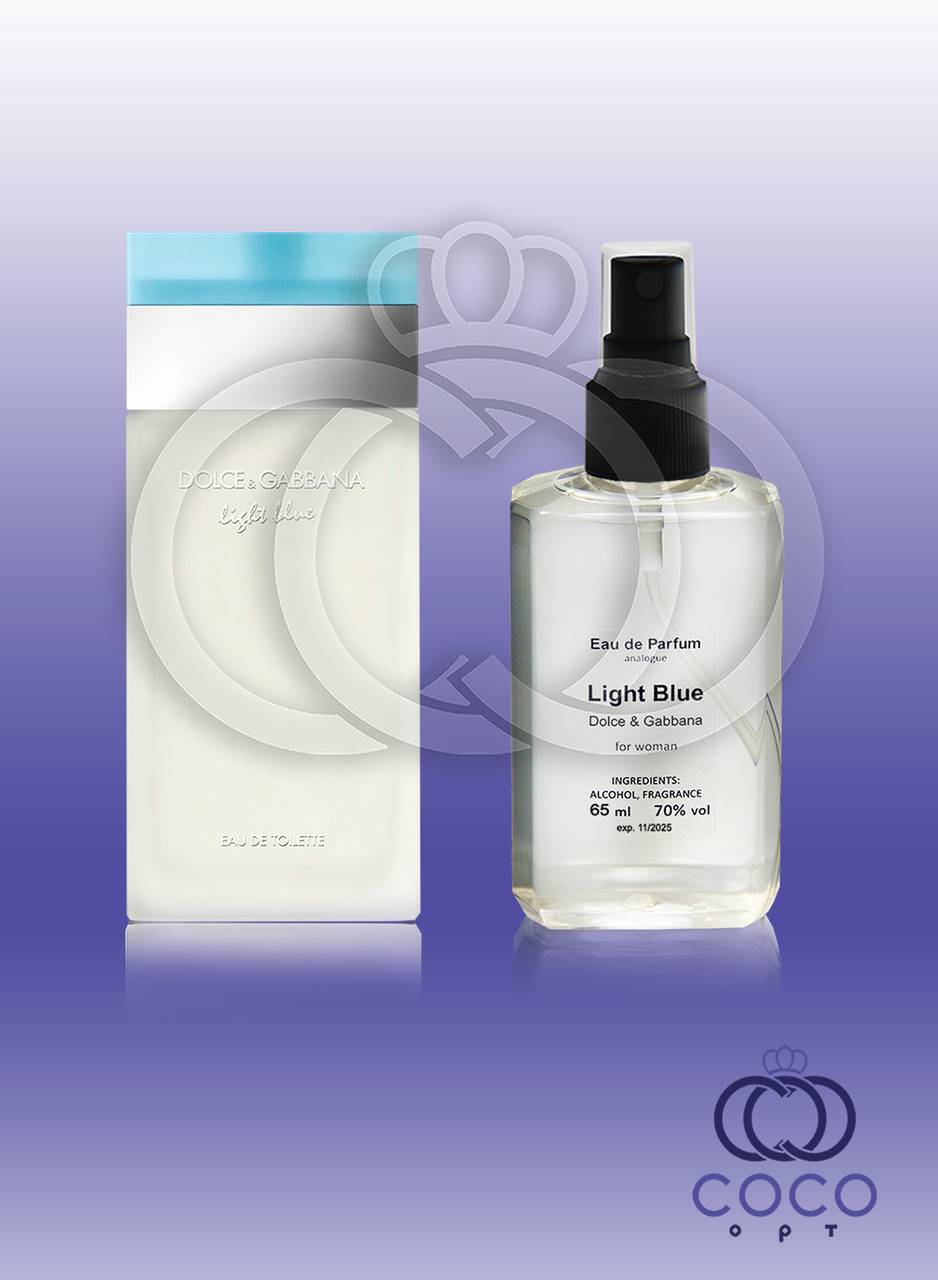 Парфум аналог Dolce&Gabbana Light Blue For Woman 65 Ml