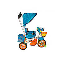 AZIMUT BC-16S Princessa Cars Panda детский синий трехколесный велосипед