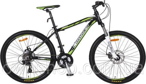 Велосипед алюмінієвий гірський Crosser Count*17 26" сірий