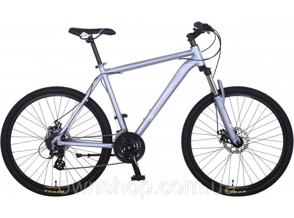 Велосипед гірський Crosser Legend-1*20 26" срібло алюмінієвий, фото 1