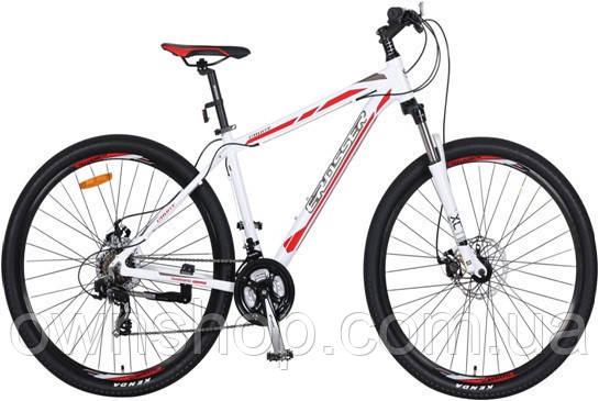 Велосипед Crosser Count-1*22 29" білий гірський алюмінієвий, фото 1