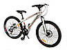 Велосипед гірський Crosser FOX G-FR/D-1 26" синій, фото 7