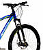 Велосипед гірський Crosser Beast G-FR/D-1 26" синій, фото 2