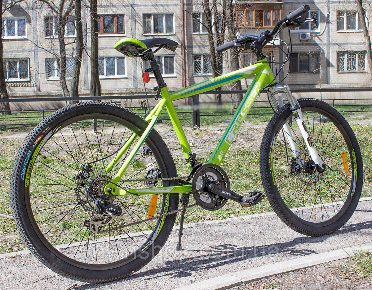 Велосипед гірський Crosser Faith*18 26" зелений, фото 1
