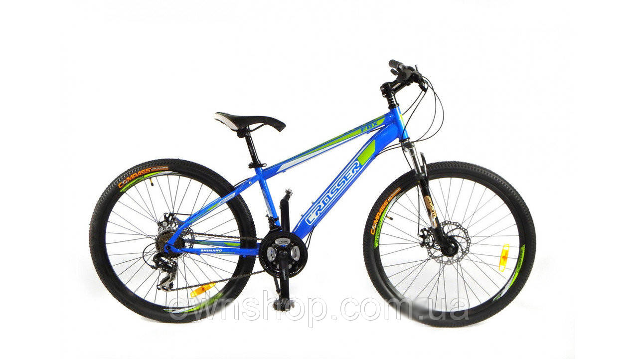 Велосипед гірський Crosser Faith*18 26" синій, фото 1