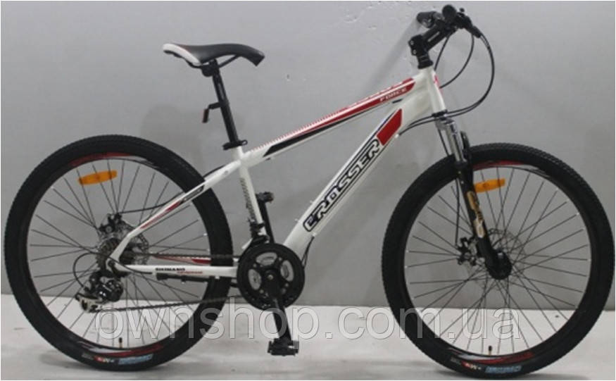 Велосипед гірський Crosser Force (135) NEW G-FR/D-1 26" білий