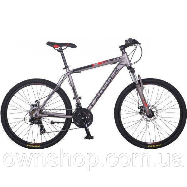 Велосипед Crosser Flash-1 24", рама 17" гірський алюмінієвий, сірий