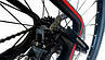Велосипед Crosser Genesis*19 29" гірська карбонова рама чорно-червоний гідравліка, фото 7