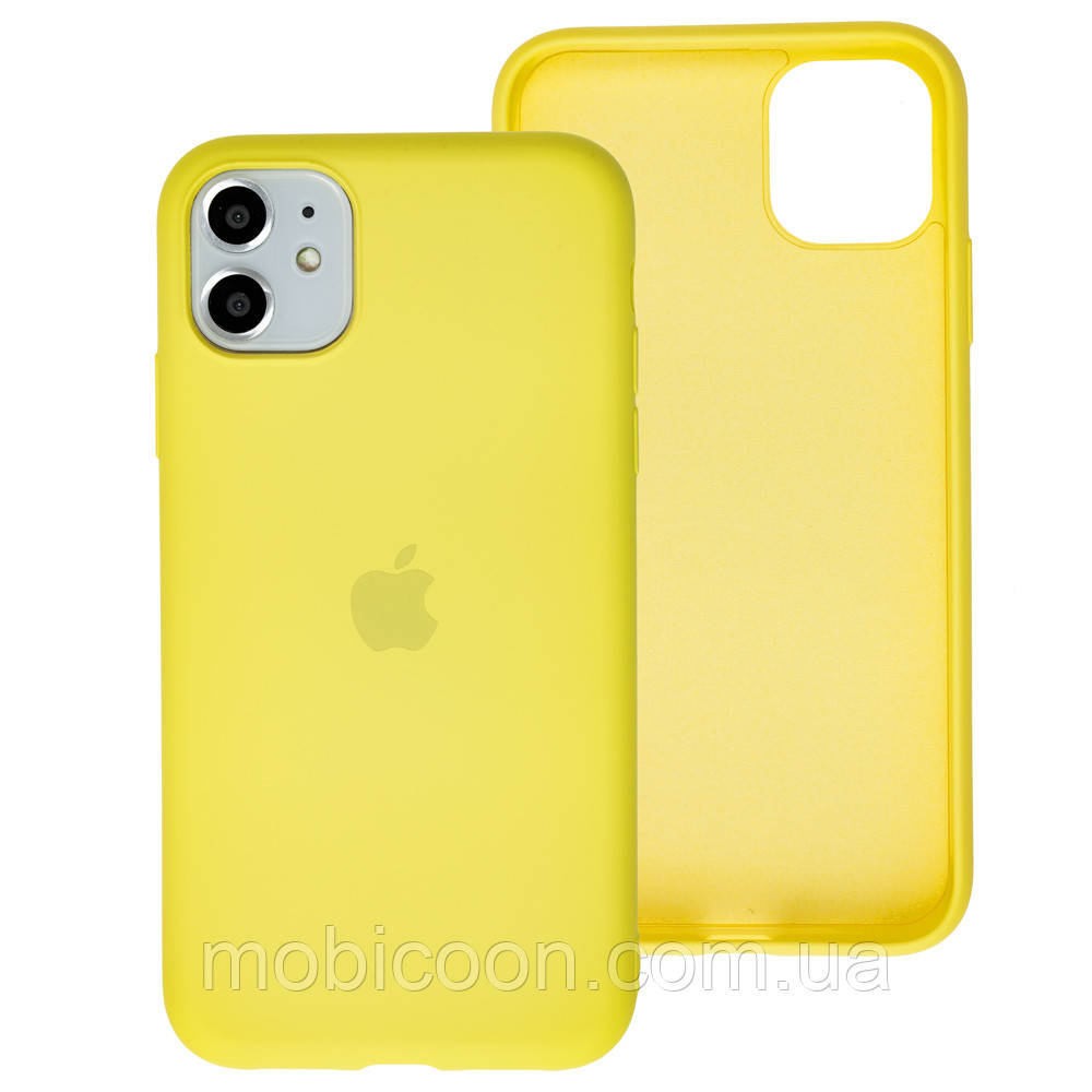 Чехол Silicone Case Full для iPhone 12 mini flash