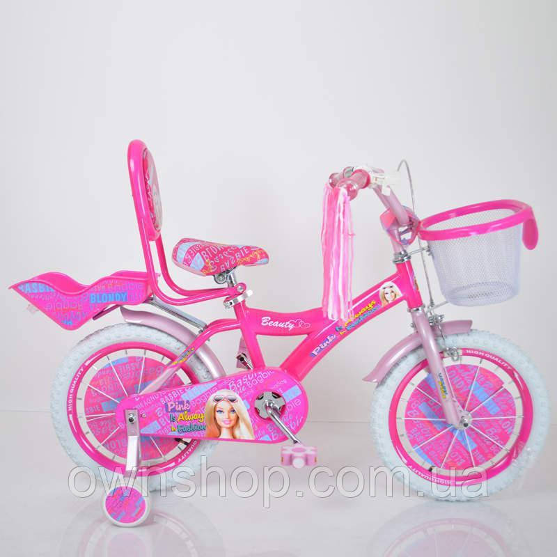 Дитячий велосипед SIGMA "BEAUTY-14" Рожевий, фото 1