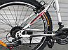 Велосипед гірський TopRider-915 26" рама 17", біло-червоний, фото 4