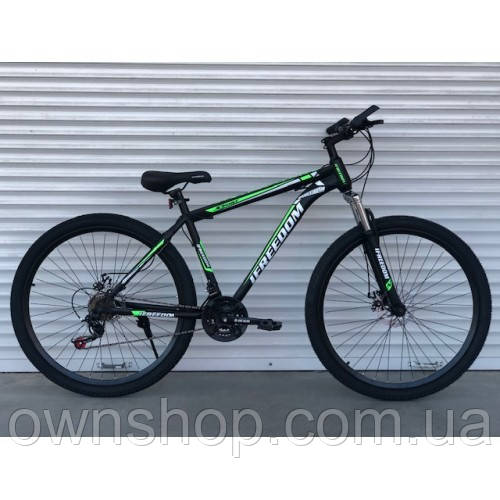 Велосипед гірський TopRider-903 26" рама 17" Салатовий