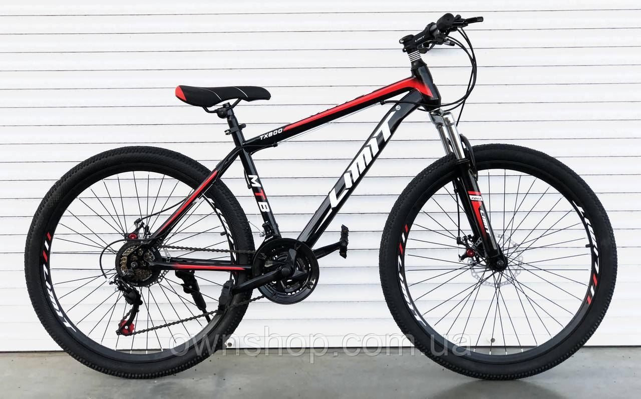 Велосипед гірський TopRider TX800 Limit 26" колеса, рама 17", 21 швидкість, зріст від 140 см