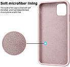 Чохол Silicone Case Full для iPhone 12 Pro Max pink sand, фото 4