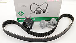 Ремінь ГРМ, к-т (ролик+ремінь), Рено Кенго 1.5 DCI 1997> INA (Німеччина) - 530019710