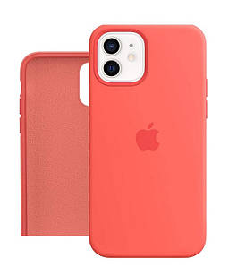 Чехол Silicone Case Full для iPhone 12 mini coral