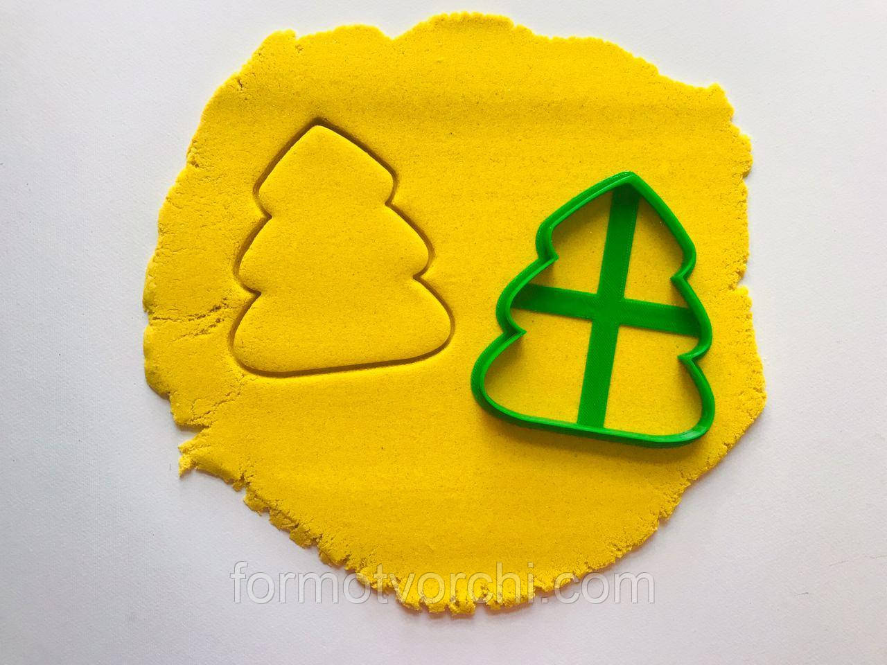 3D-формочки-вирубки для пряників "Ялинка 33"